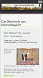 Mobile Screenshot of hochzeitswein.info